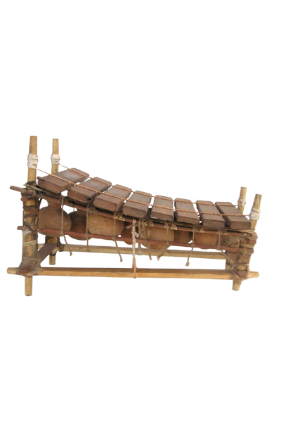 Fair Trade from Ghana Genuine African Wooden 14 Key Xylophone 